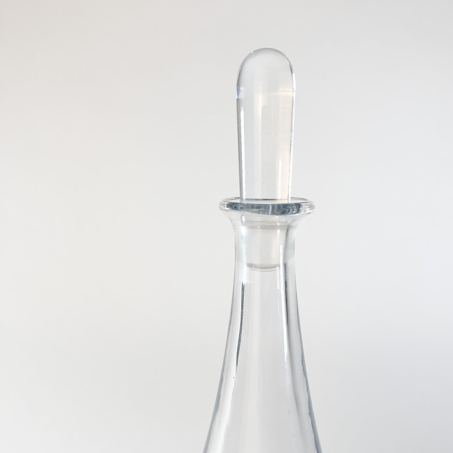 Orrefor's crystal decanter