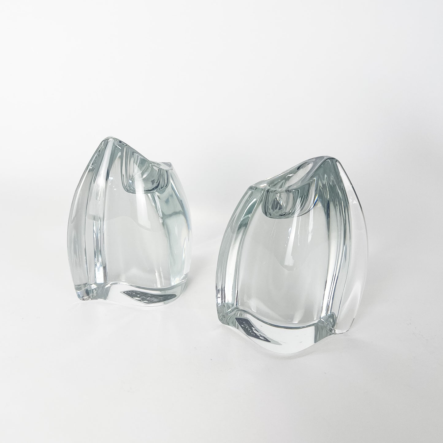 MIKASA crystal candle holders