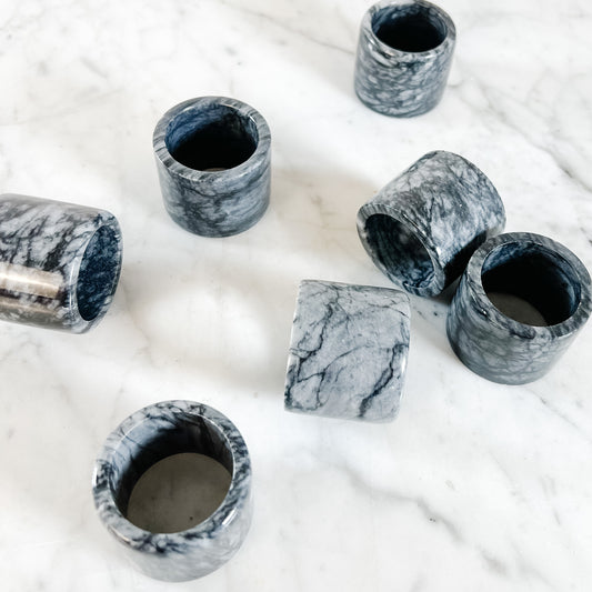 marble napkin rings