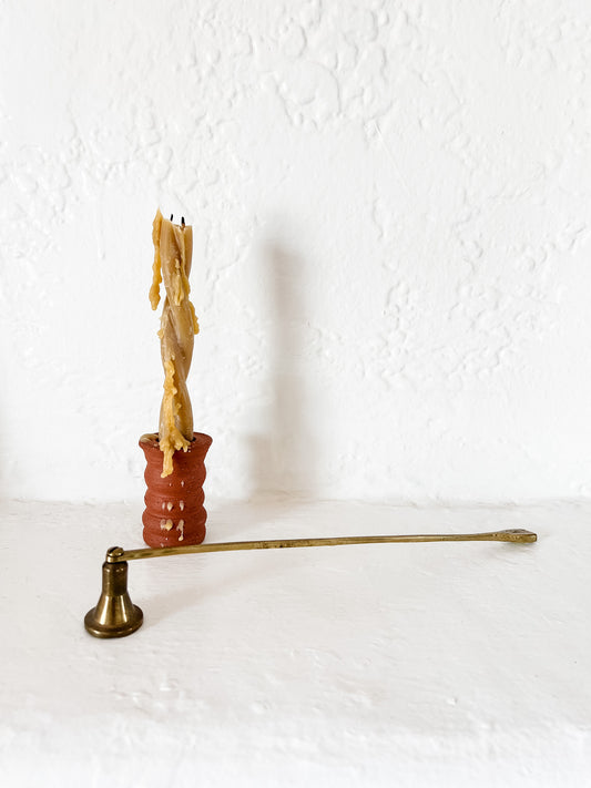 brass candle snuffer