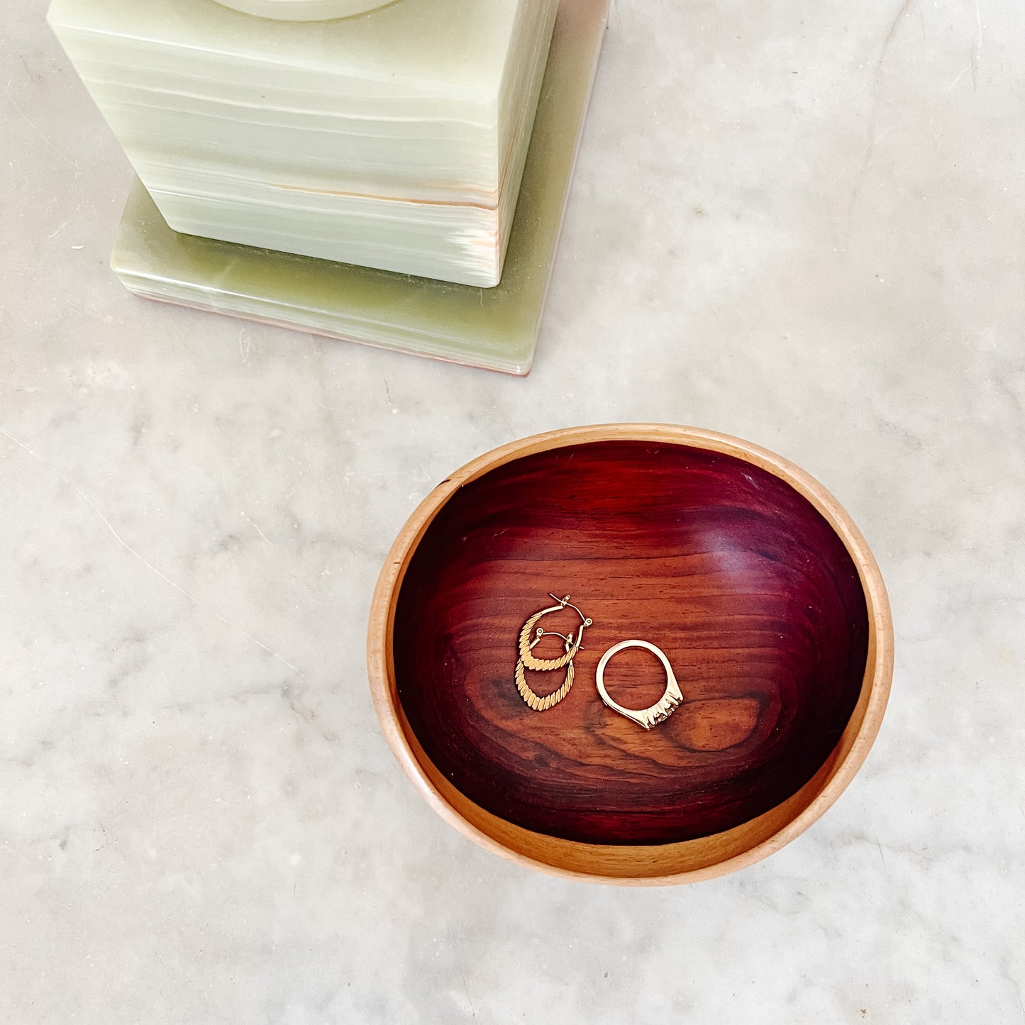 mesquite wood catchall