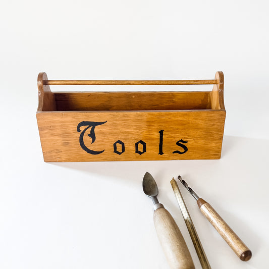 wood tool box