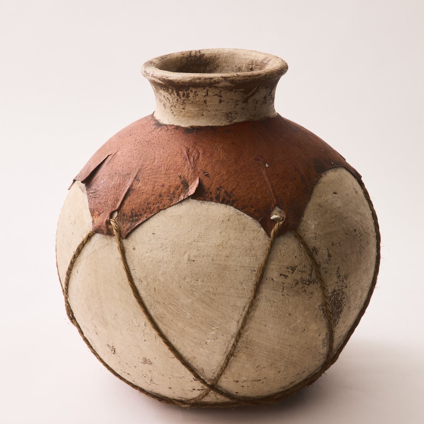 terracotta pigskin vessel